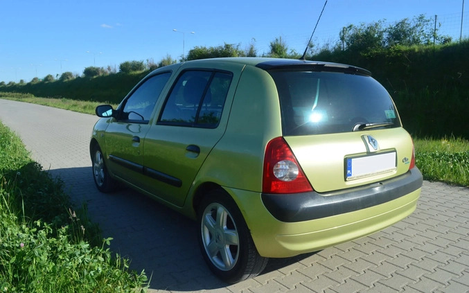 Renault Clio cena 7800 przebieg: 113500, rok produkcji 2003 z Warszawa małe 56